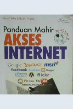 Cover Panduan mahir Akses Internet / Hanni Sofia