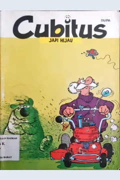 Cover Cubitus :  Jadi Hijau / Dupa; Aliuh bahasa, Restu murtiningtyas; Editor, Niken, Djokosuratno