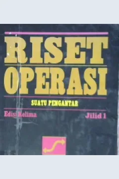 Cover Riset operasi jilid 1 / Hamdy A. Taha ; Alih bahasa Daniel wirajaya