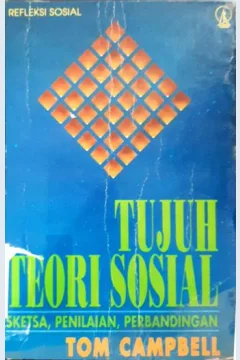 Cover Tujuh teori sosial, Sketsa, penilaian, perbandingan / Tom Campbell; diterjemahkan oleh F. Budi Hardiman