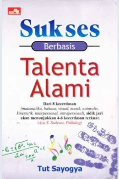 Cover Sukses Berbasis Talenta Alami, Tut sayogya / Tut Sayogya