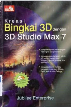 Cover Kreasi Bingkai 3D ee3ngan 3D Studio Max 7, / Jubelee Enterprise