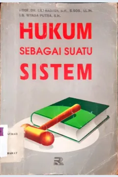 Cover Hukum sebagai suatu sistem