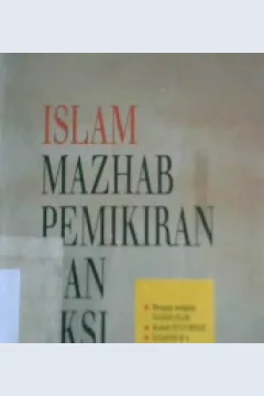 Cover Islam Mazhab pemikiran dan Aksi / Ali Syari'ati