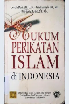 Cover Hukum perikatan islam di Indonesia / Gemala Dewi, S.H., LL.M., Wirdyaningsih, SH.,MH., Yeni Salma Barlinti, SH., MH.,