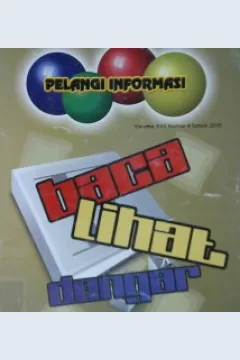 Cover Pelangi Informasi :  Baca lihat dengar / Perpustakaan Nasional RI