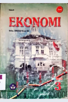 Cover Ekonomi untuk SMA/MA kelas xii/Sukardi; Editor, Titi maryani