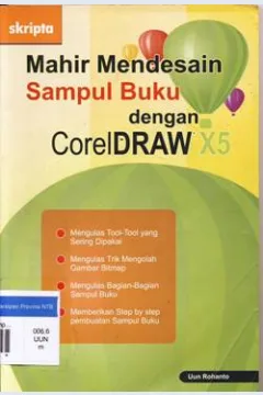 Cover Mahir mendesain sampul buku dengan coreldraw X5 / Uun Rohanto