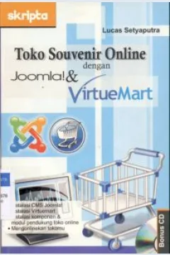 Cover Toko souvenir online dengan joomla! dan virtuemart / Lucas Setyaputra