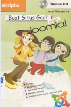 Cover Buat situs gaul dengan joomla! / Lucas Setyaputra