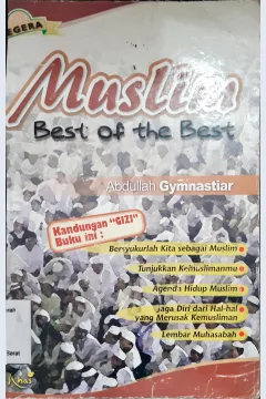 Cover Muslim best of the best / Abdullah Gmynastiar