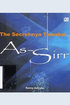 Cover The Scret-nya tawakal As-sirr , Ronny Astrada / Ronny Astrada