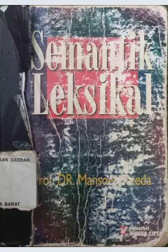 Cover Semantik Leksikal / Prof. DR. Mansur Pateda