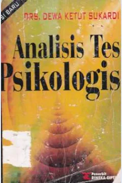 Cover Analisis tes psikologis :  Dalam penyelenggaraan bimbingan di sekolah / Drs. Dewa Ketut Sukardi
