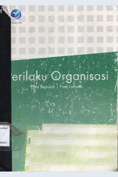 Cover Perilaku organisasi / Fred Luthans