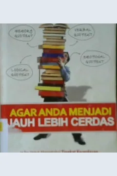 Cover Agar anda menjadi jauh lebih cerdas / Yusuf Abu Al-Hajjaj