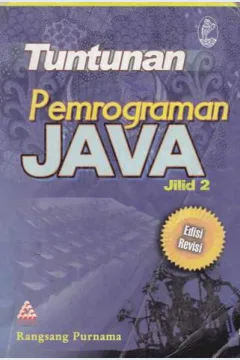 Cover Tuntunan pemrograman Java jilid 2 / Rangsang Purnama