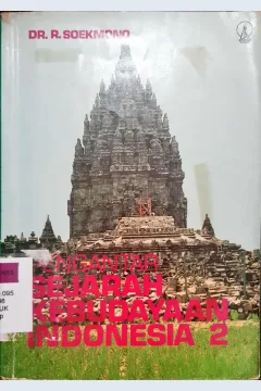 Cover Pengantar sejarah kebudayaan Indonesia  2 / DR. R.Soekmono