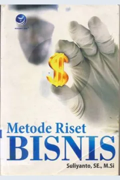 Cover Metode Riset Bisnis / Suliyanto, SE.,M.Si