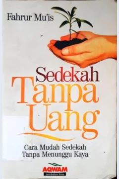 Cover sedekah tanpa uang / Fahrur Mu'is