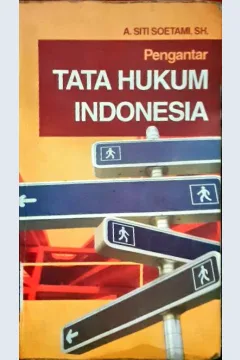 Cover Pengantar Tata Hukum Indonesia / Dr. H. Zainal Asikin, S.H., S.U