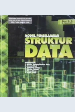 Cover Modul Pembelajaran Struktur Data / Rosa A.S., M. Salahuddin