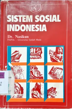 Cover Sistem sosial Indonesia / Dr. Nasikun.