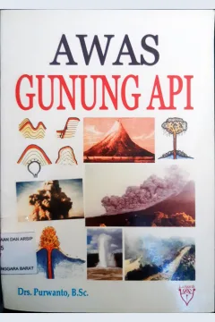 Cover Awas gunung api / Purwanto