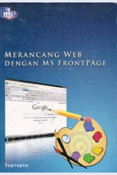 Cover Merancang WEB dengan MS Front Page / Suprapto