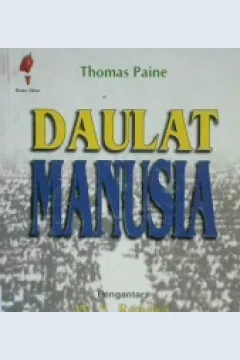 Cover Daulat Manusia / Thomas Paine: W>S Rendra