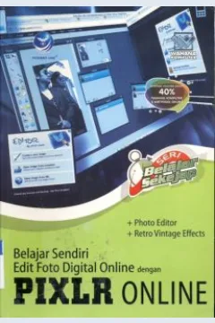 Cover Belajar sendiri edit foto digital online dengan pixlr online / Westriningsih