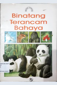 Cover Binatang Terancam Bahaya / Bobbie Whicombe