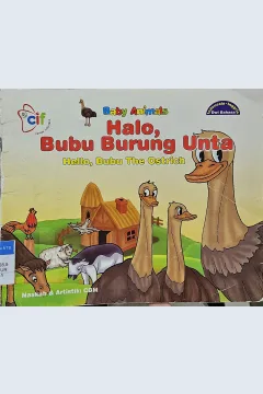 Cover Halo, Bubu Burung Unta :  Hello, Bubu The Ostrich / Nurul Ihsan