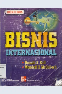 Cover Bisnis internasional / Donald A. Ball, Wendell H. McCulloch
