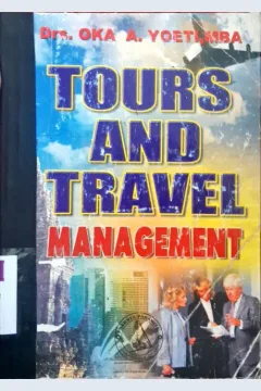 Cover Tours and travel management / Drs.Oka A.Yuti