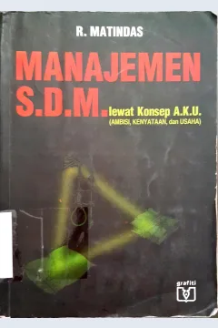 Cover Manajemen S.D.M. Lewat Konsep A.K.U.