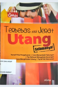Cover Terbebas dari jerat utang / Dyna Novitasari