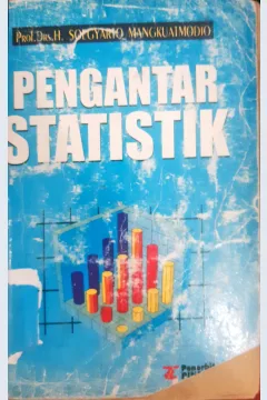 Cover Pengantar statistik / Prof. Drs. H. Soegyarto Mangkuatmojo
