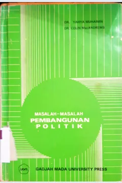 Cover Masalah - masalah pembangunan politik. / Editor, Yahya Muhaimin