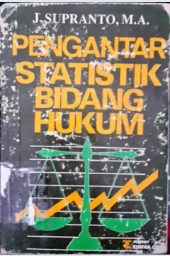 Cover Pengantar statistik bidang hukum / J. Supranto