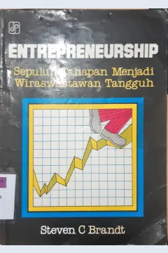 Cover Entrepreneurship, Sepuluh tahapan menjadi wiraswastawan tangguh, Steven C. Brandt / Steven C. Brandt