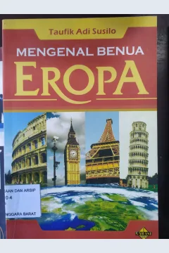 Cover Mengenal Budaya Eropa / Taufik Adi Susilo