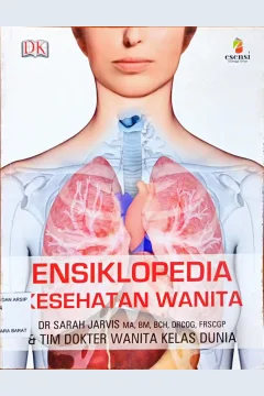 Cover Ensiklopedia kesehatan wanita :  Tips medis terpercaya gejala, pengobatan, pencegahan / DR Sarah Jarvis, MA, BM, BCH, DRCOG, FRSCGP dan Tim Dokter wanita kelas dunia; penerjemah, Drg. Diana Ekadesy ; editor, Yuki Anggia Pulri