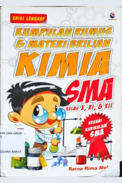 Cover Kumpulan rumus dan materi brilian kimia SMA kelas X, XI dan XII / Ratna Rima Melati; penyunting, Mokhamad Irfan