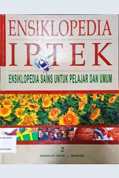Cover Ensiklopedia IPTEK :  Ensiklopedia Sains untuk pelajar dan Umum