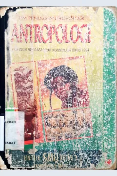 Cover Antropologi untuk SMU kelas 3 sesuai dengan kurikulum 1994, Suharyanto / Kuswardoyo