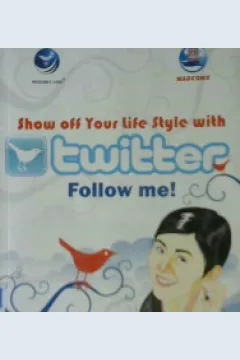 Cover Show off your life style with twitter follow me