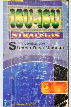 Cover Isu - isu strategis, Pengembangan sumber daya manusia, Yusuf Irianto. --