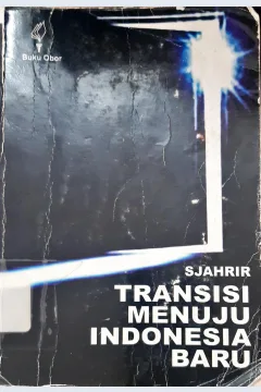 Cover Transisi menuju Indonesia baru / Sjahrir