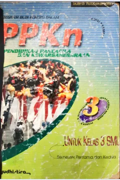 Cover PPKn untuk kelas 3 SMU, Suardi Abubakar. --